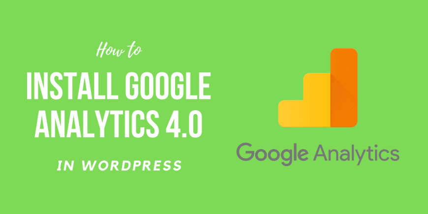 Add google analytics to wordpress website