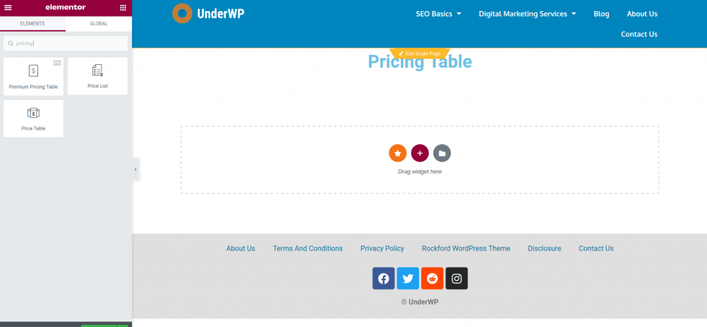 responsive wordpress plugin table pricing
