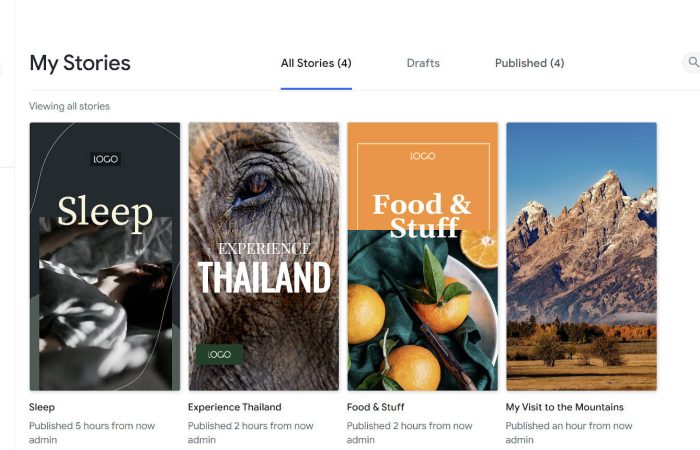 web stories by Google