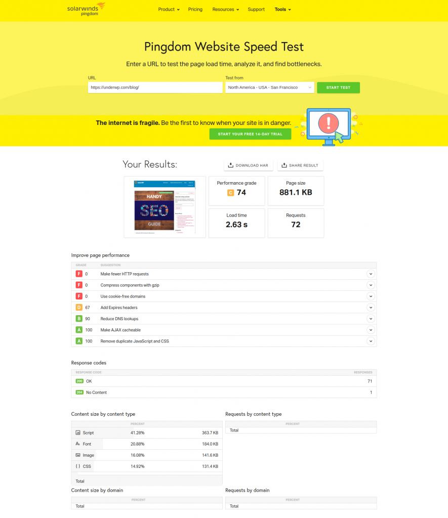 Website-Speed-Test-Pingdom-Tools