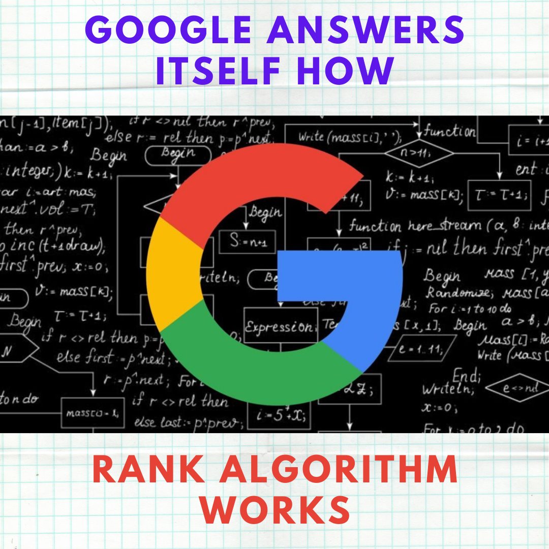 google rank algorithm