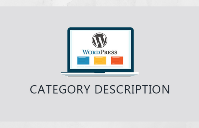 Show category descriptions