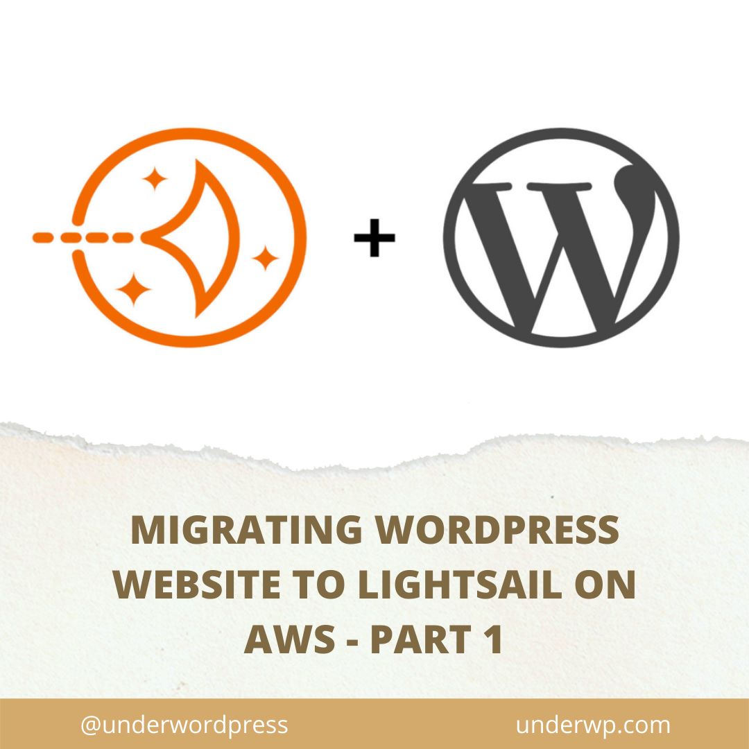wordpress website migrate to lightsail