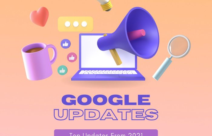google updates top from 2021