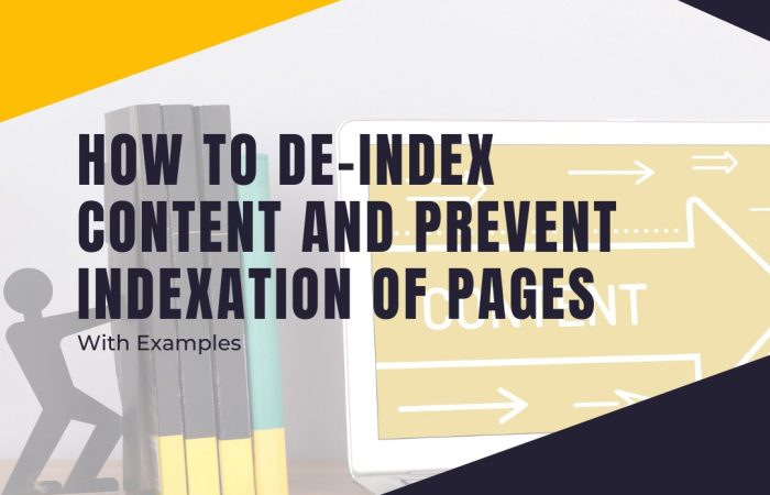 index de-index pages